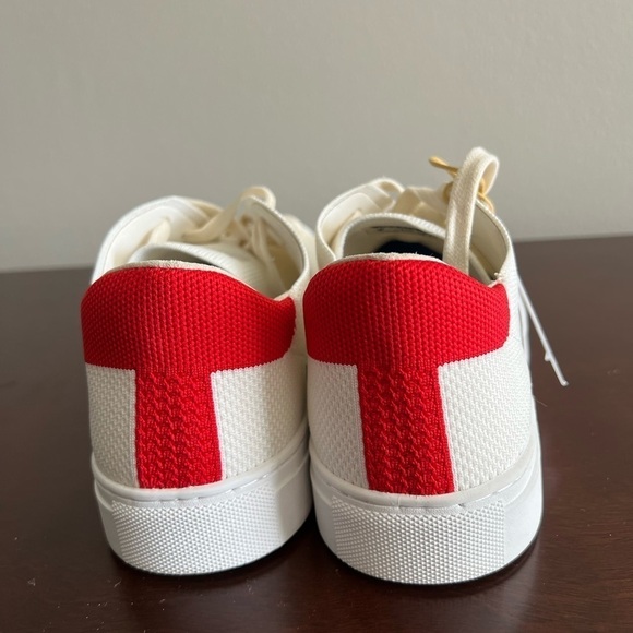 The‎ Greats Royal Knit Sneakers White Red Men’s Size 7/ Women’s 8.5 main image 9